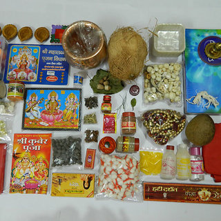Buy Diwali Poojan Samagri Kojagara Laxmi Kali Puja Kit Deepawali Puja Samagri Kits Special Lakshmi Puja Samagri Nice S Online 3301 From Shopclues