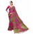 Indian Beauty Women's Multicolor Cotton Silk Festive wear Saree with Blouse