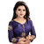 janvi sales pink designer paper silk peacock pattern embroidered work saree with blouse piece(jv-3005pink)