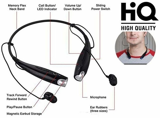 Neck headphones best sale with mic