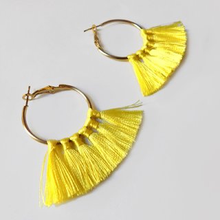 Thread earrings new designs deals