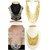 Sparkle Oxidised Multicolor Alloy Necklace Set For Women