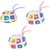 Cloudaby Cute New Born Baby Caps Soft Stretchable Cotton, Premium Quality (Pack of 3) 0 to 3 Months