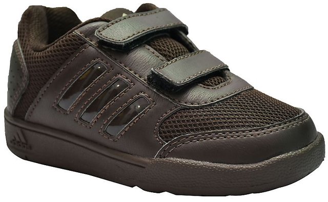 adidas school shoes black velcro