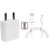 S4 Vivo Y55s Compatible Wall Charger Adapter With 1 Meter Micro USB (V8) Charging Data Cable ( 2 Ampere, White )