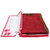 ADWITIYA - Set of 3 Pcs Bow Design 2 inch Nonwoven Saree Salwar Suit Shirt Jeans Bedsheet Garment Cloth Cover Case -Pink