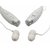 Orenics HBS 730 Wireless Sports Fitness Neckband Bluetooth In the Ear Headset white