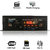 Sumito Fixed Panel Single Din Mp3 USB/FM/AUX/MMC Car Stereo With Premium 3.5mm Aux Cable SM-K9 Car Stereo