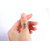 DALUCI Angel's Wing Rose Gold Color Ring Health Jewelry Nickel Free Austrian Crystal For Women and Men Party