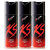 ks Kamasutra Deodorant For Men (150ml each) Set of 3(spark)
