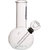 Moksha Bongs Clear Glass Water Pipe Bong, Portable Hookah, Smoking Pipe