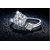 DALUCI Sterling Silver Women Re Sizable AAA CZ Crystal Jewelry New Open Rings
