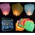 Satya Multicolor Paper Sky Lanterns/ Wish lanterns (Set of 20)