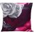 craftwell latest design 8 piece 3d printed Purple diwan set (1 single bedsheet 2 bolster cover  5 cushion cover)