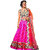 Florence Women's Pink Bangalore Silk Lehenga Choli
