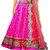 Florence Women's Pink Bangalore Silk Lehenga Choli