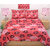 Aaris Cotton double Bedsheet With 2 Pillow Covers (LXW 90X90 Inches)