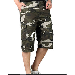 Military shorts for mens india best sale