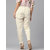 EverDiva White Cotton fabric signature pants for formal/ casual/everytype usable trouser/pant for Women/Girls