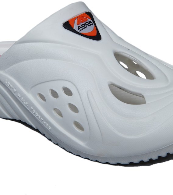adda white slippers