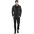 Leather Retail Black Plain PU Casual Jacket For Men