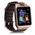 Dz09 Square Unisex Smart watch With Sim and With Bluetooth (Golden)