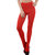 Nxt 2 Skin - Ladies Opaque Pantyhose Stockings, High Denier Super Comfortable Full Length Big Size - Red (X-Large, Black)