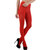 Nxt 2 Skin - Ladies Opaque Pantyhose Stockings, High Denier Super Comfortable Full Length Big Size - Red (X-Large, Black)