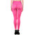 Nxt 2 Skin Ladies Footless Stocking Pantyhose, Women's Leggings Tights - Pink