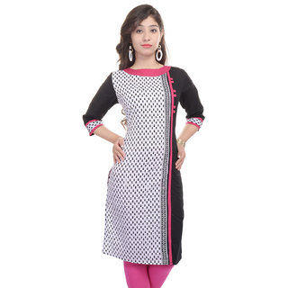 Reyon Stitched Kurti for Women's and Girls