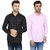 Black Bee Solid Casual Shirts For Men