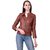 Leather Retail Woman Faux Leather Jacket