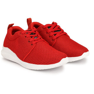 BOYS STYLISH RED SNEAKER SHOES 