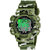 Grandson Green Miltary Digital Watch For Boys And Girls