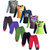 Jisha Fashion Multicolor Full Sleeves T-Shirts  Plain Track Pants For Boys - Set Of 5
