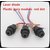 3pcs/lot Adjustable Focus 650nm 6mm 3V-5V 5mw RED Laser Dot Diode Module Plastic