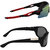 Zyaden Combo of 2 Sunglasses Sport and Wraparound Sunglasses- COMBO 2741