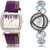 The Shopoholic Silver Combo New Collection Silver Dial Analog Watch For  Girls Leather Belt Watch For Girls