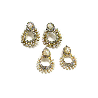 Combo Offer of Pearl Layer Earring Combo Offer of Pearl Layer Earring