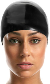Futaba Swimming Cap , Nose and Ear Plugs Combo - Black