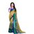 Anand Sarees Multicolor Faux Georgette Printed Saree With Blouse