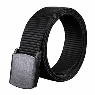 Akruti Wild Men Canvas Belt Hypoallergenic Metal free Plastic Automatic Buckle Belt for Male Waistband 2017 belts drop shipping Se19E