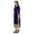Vaikunth Fabrics Solid,Printed Kurti in Blue color and Rayon fabric for womens VF-KU-164