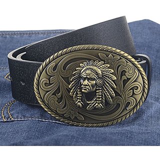 big buckle leather belts