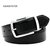 Akruti Original Feather Belts For Trousers Men Belt Alloy Buckle Straps Waistband Reversible Pin Buckle Cowhide Genuine Leather Belt