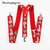 Akruti Mantieqingway Mens Belt Tree Suspender Y Back Shirt Suspenders For Men Red Strap Stanta Santa Claus Gifts