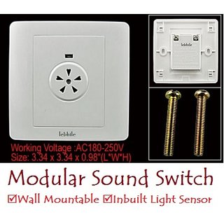 Buy E95 Modular Wall Mountable Sound Activated Switch for 220V AC with ...