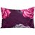 craftwell big purple and grey roses (purple base) 3d single bedsheet with 1 pillow cover