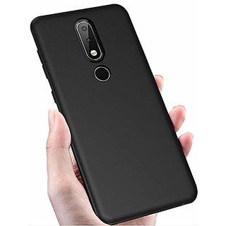 nokia 6 1plus black back cover flexible cover by mascot max