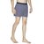 Men's Cotton Checked Shorts  Blue Color  Printed Boxer Available in Size M  by Semantic